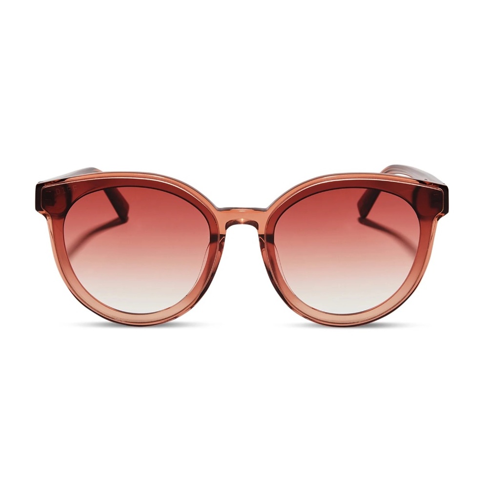 DIFF Gemma Round Dusk & Dusk Gradient Sunglasses